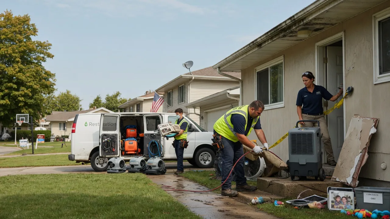 Water Damage Restoration in Farmersville Station, NY near me